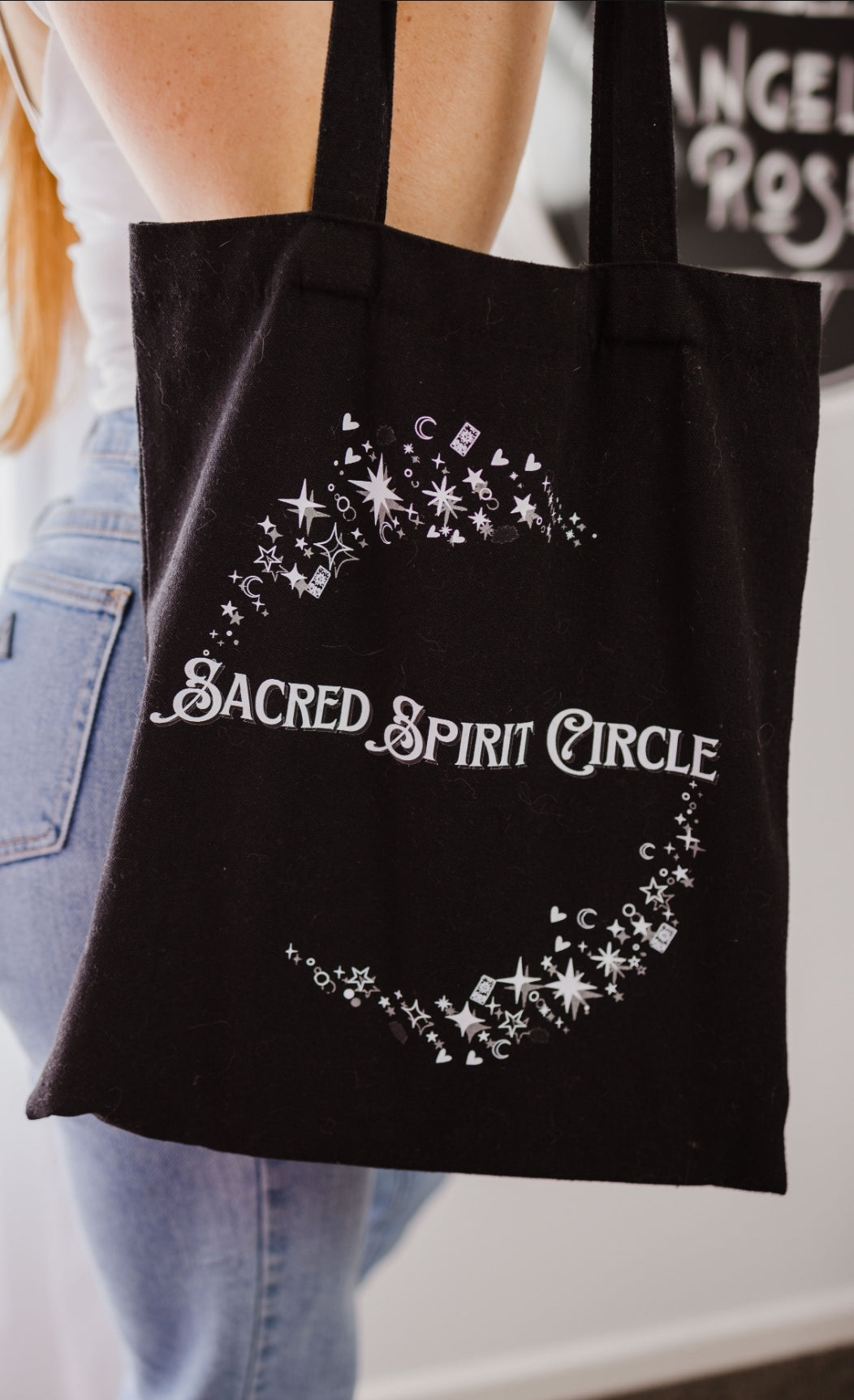 Sacred Spirit Circle Tote Bag